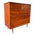 Vintage Mid Century Modern Tall Highboy Dresser For Sale