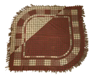 Antique Scottish Wool Throw