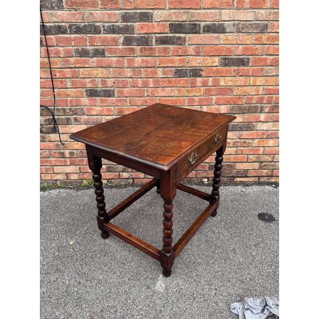 Brown 19th Century English Side Table For Sale - Image 8 of 12