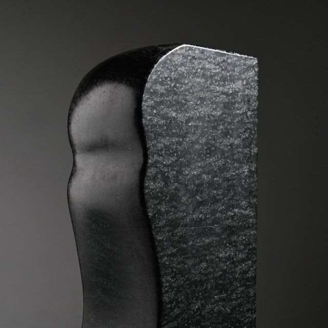 Robert Neuhauser, Swiss Abstract Diabas Sculpture, 1980s, Stone For Sale - Image 9 of 14