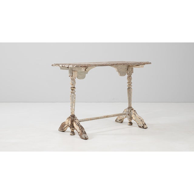 1900 - 1909 1900s French Bistro Table For Sale - Image 5 of 18