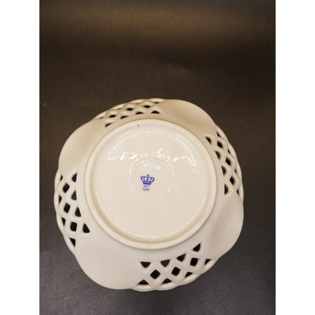 GDR 1877 Pierced Porcelain Vintage Bowl/catchall