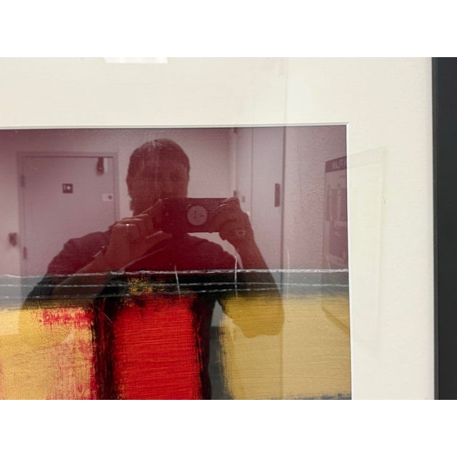 Paper Ron Kempton Untitled II Mixed Media Print, Framed For Sale - Image 7 of 12