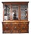 Victorian Three Door Bookcase in Carved Oak, 1880 For Sale