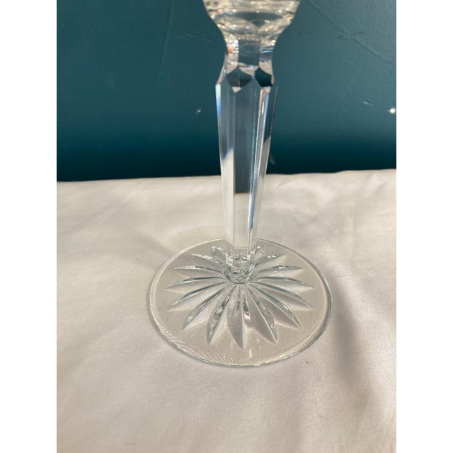 Mid 20th Century Waterford Crystal Lismore Pattern Wine Glass/Water Goblet For Sale In Oklahoma City - Image 6 of 7