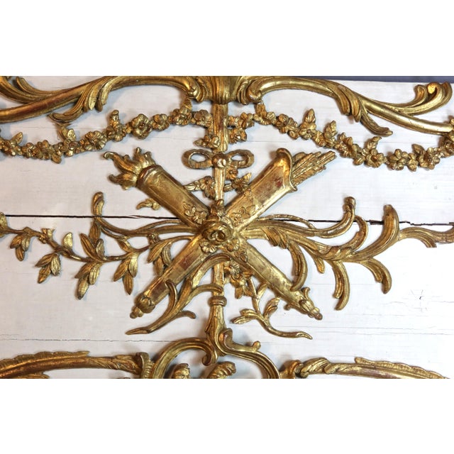 Louis XV Trumeau Mirror, 18th Century For Sale - Image 5 of 13
