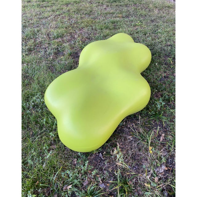 Plastic Karim Rashid Lava Bench for Vondom in Pistachio Green; Spain For Sale - Image 7 of 18