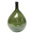 Vintage Italian Green Blown Glass Bulbous Form Demijohn Carboy For Sale