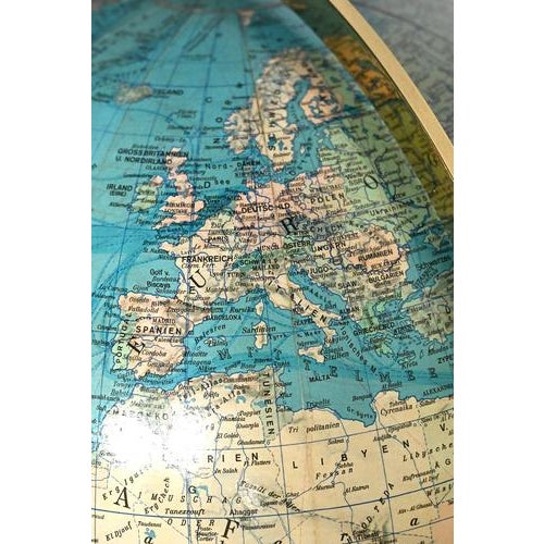 Columbus Duo Globe in Brass For Sale - Image 12 of 14