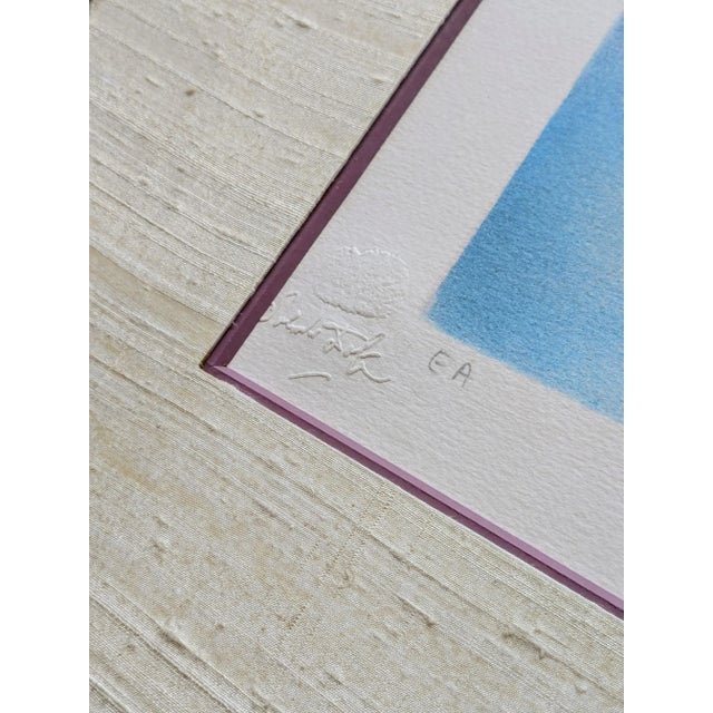 Salvador Dali, The Unicorn, Cheval Allegre, Original Color Lithograph with Gold Spots in Relief, 1970s For Sale - Image 10 of 15