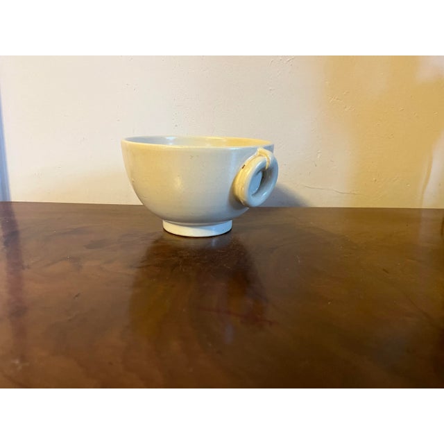 French Art Deco Pottery Bowl for Ovington Bros. New York City 1920's For Sale - Image 12 of 13