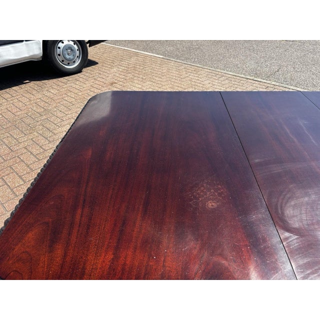 Chippendale Style Edwardian Extendable Dining Table For Sale - Image 13 of 18