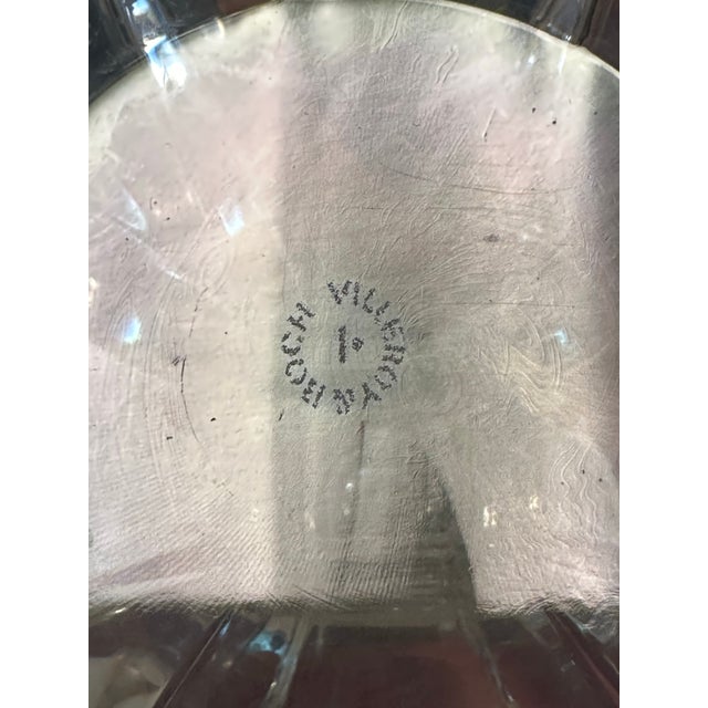 Villeroy & Boch Vintage Villeroy & Boch Crystal Cocktail Club Candlestick Holder For Sale - Image 4 of 7