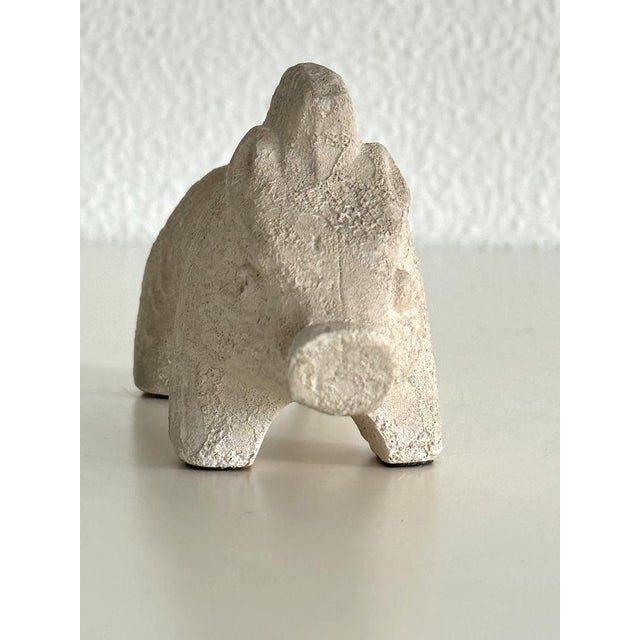 Boar in Scavo Design Finish by Aldo Londi for Bitossi, 1970s For Sale - Image 6 of 11