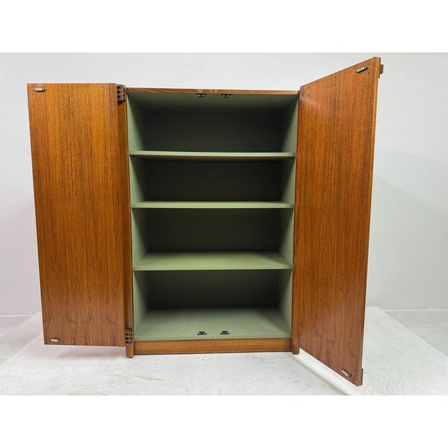 Vintage Walnut Cabinet by Franz Xaver Sproll, 1970s For Sale - Image 16 of 18