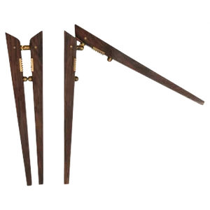 Danish Rosewood Nutcrackers from Preben Broste, 1950s