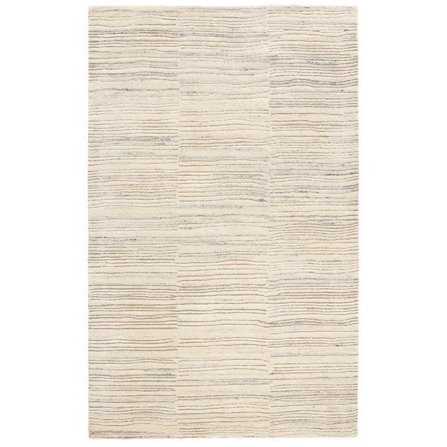 2020s Marie Flanigan for Dash & Albert Avery Oatmeal Tufted Wool Rug, 7' 6" x 9' 6" For Sale - Image 5 of 5
