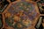 Textile Rug & Kilim’s Pictorial Medallion Square Rug in Purple, Gold, & Black Tones For Sale - Image 7 of 8