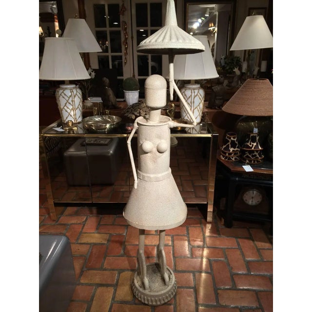 Mid-Century Modern Mid Century Modern 5 Ft Sculpture "Silent Rain " by Jon Westberg For Sale - Image 3 of 13