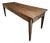 Antique French Farmhouse Dining Table in Oak and Chestnut, 1800s For Sale