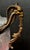 Pair of French Neoclassical Cut Crystal & Patinated Bronze Urn Lamps With Ram/Goat Head Handles For Sale - Image 4 of 12