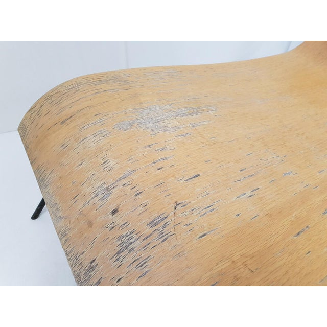 Vintage Chaise Lounge by Jean Prouvé and Jules Leleu, 1950s For Sale - Image 6 of 13