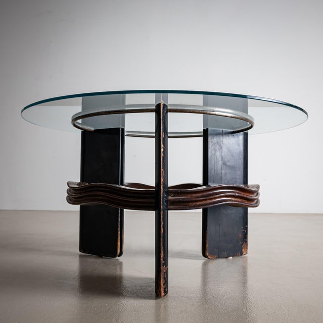 1930s Coffee Table attributed to Vittorio Valabrega, Italy 1930s For Sale - Image 5 of 8
