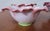 Pink Vintage Mid-Century Modern Ambiance Collections Majolica Lily Dessert Bowls - Set of 4 For Sale - Image 8 of 9