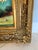 Mid Century Floral Oil Painting in Gold Ornate Frame For Sale - Image 4 of 9