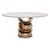 Not Yet Made - Made To Order "Magistrale" Round Table With Bronze and Stainless Steel, Handmade For Sale - Image 5 of 6