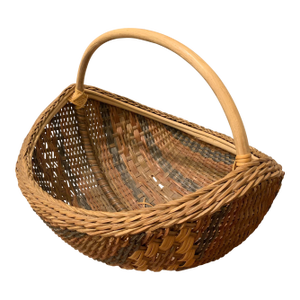 Vintage Footed Harvest Basket