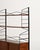 Metal Bookcase with Teak Storage Compartment, 1950s For Sale - Image 6 of 11