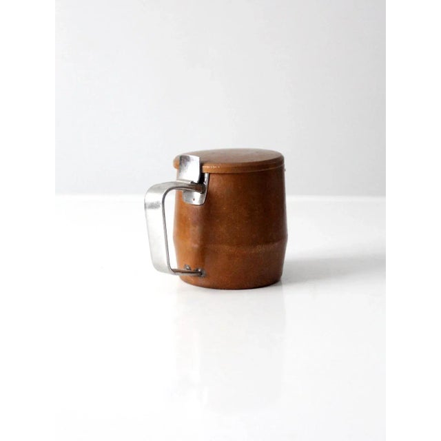 Mid-Century Sambonet Copper Creamer For Sale - Image 6 of 13