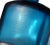 Beautiful Murano hand blown Sommerso navy blue Italian art glass flower vase. Documented to designer Paolo Venini for the...