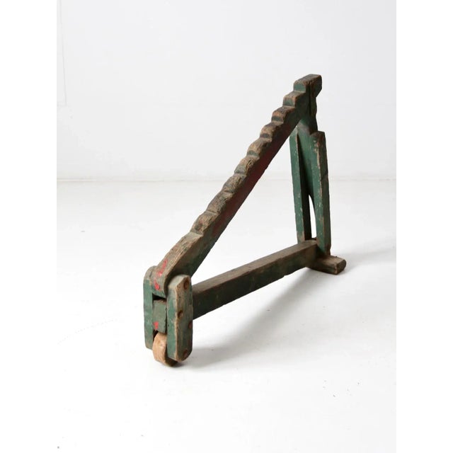 Early 20th Century Antique Wagon Jack For Sale - Image 5 of 11