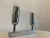 Vintage Adjustable Chrome Double Wall Light by Sijaj Hrastnik, Slovenia, 1990s For Sale - Image 9 of 11