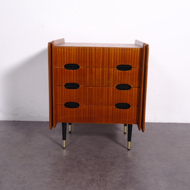 Scandinavian Wooden Chest of Drawers, 1950s For Sale - Image 15 of 18