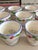 French Country Flower Pot Ceramic Napkin Rings, Set of 11 For Sale - Image 3 of 12