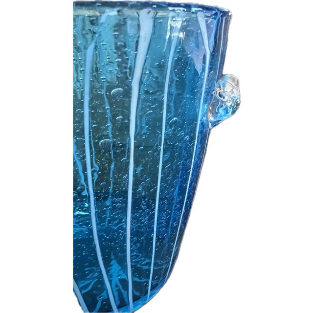 Vintage Venini for DiSaronno Murano Glass Ice Bucket Chairish