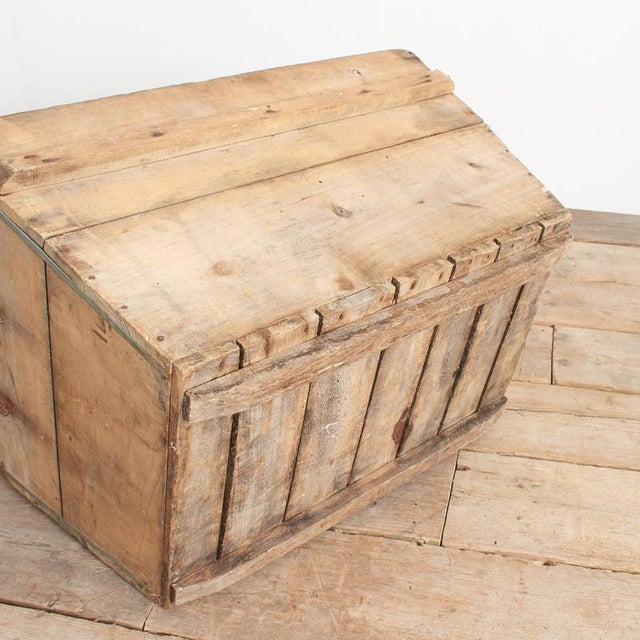 1950s French Champagne Wooden Harvest Crate Planter, 1950s For Sale - Image 5 of 7