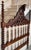About the Item 19th century Baroque bed, original Spanish bed. This queen size 4-poster bed is hand carved with elaborate...