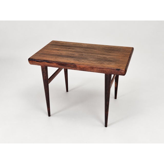 1960s Side Table in Rosewood by Johannes Andersen for CFC Silkeborg, Denmark, 1960s For Sale - Image 5 of 18