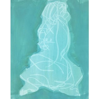 Cody in Green II Drawing by Heidi Lanino For Sale