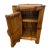 1960s Mid Century Nightstand Cabinet With Shelf Elephant Bamboo Wicker Tiki Style For Sale - Image 4 of 12