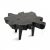 Contemporary Blackened Lychee Stump Table For Sale - Image 3 of 5