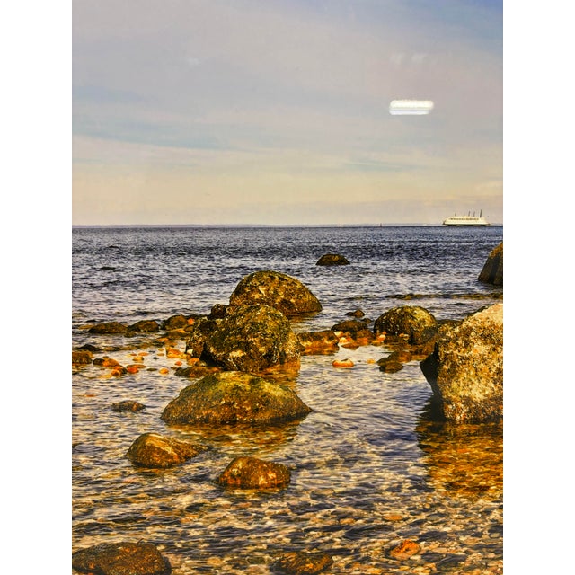 Contemporary Contemporary Photo of Orient Point, Ny on Plexiglass - Unknown Artist For Sale - Image 3 of 4