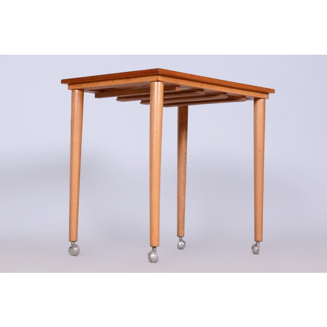 Mid-Century Nesting Tables by Poul Hundevad, 1960s, Set of 4 For Sale - Image 6 of 15