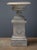 Large English Campana Garden Urn or Planter Pot on Square Plinth Base For Sale In Austin - Image 6 of 13