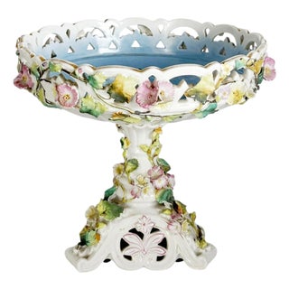 19th Century Porcelain Fruit Bowl, Germany For Sale