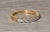 1990s The Amaya: Ladies 14K Gold Shared Prong Diamond Band set with 0.70 CTW For Sale - Image 5 of 9